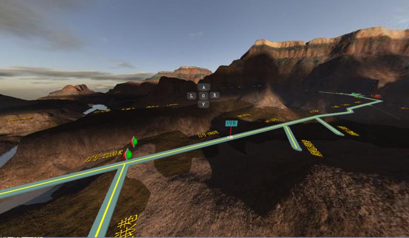 我公司研發完成3D界面的膠輪車和人員管理系統